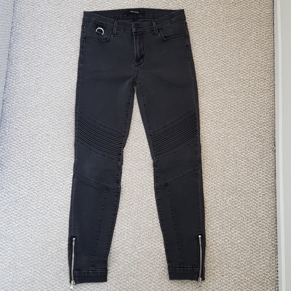 J Brand Moto skinny photo ready jeans